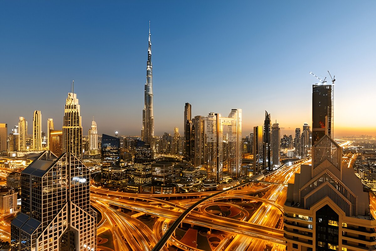 Dubai Night View